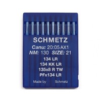 Schmetz Leather point needles Canu:20:05AX1 134LR 135x8RTW PFx134LR Size 130/21